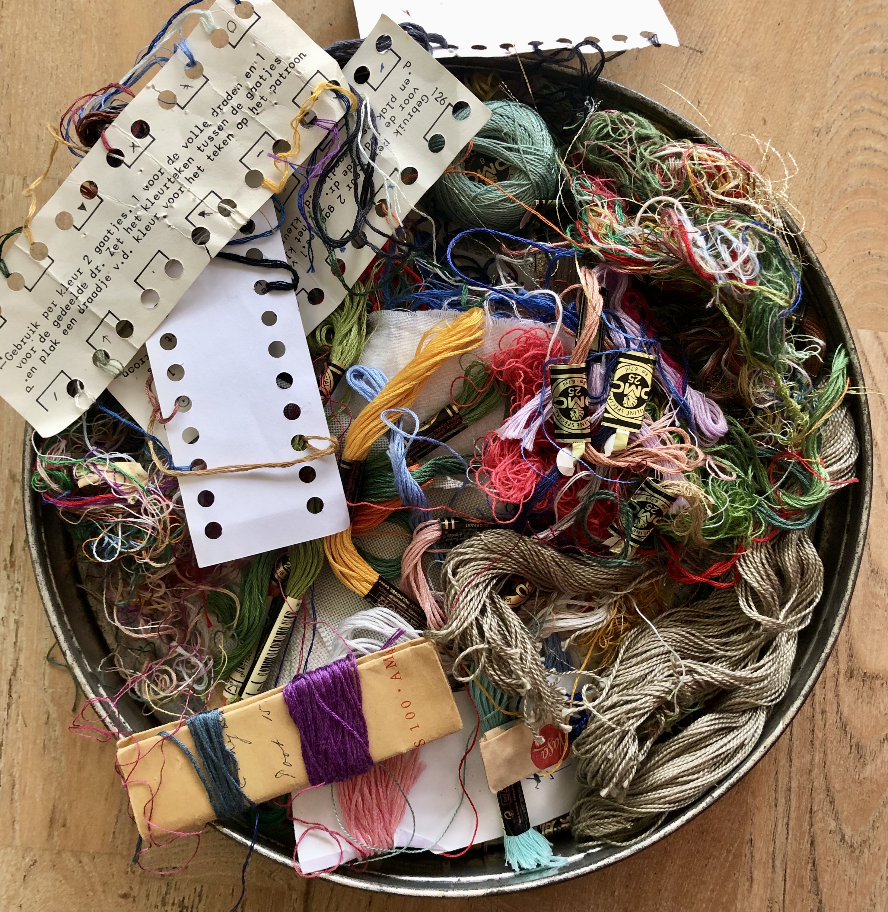 image of a vintage tin